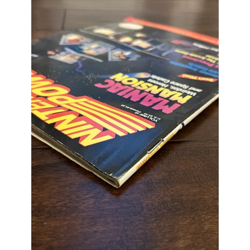 Nintendo Power Volume 16 Issue - 1990 Maniac Mansion TMNT Solar Jetman Poster